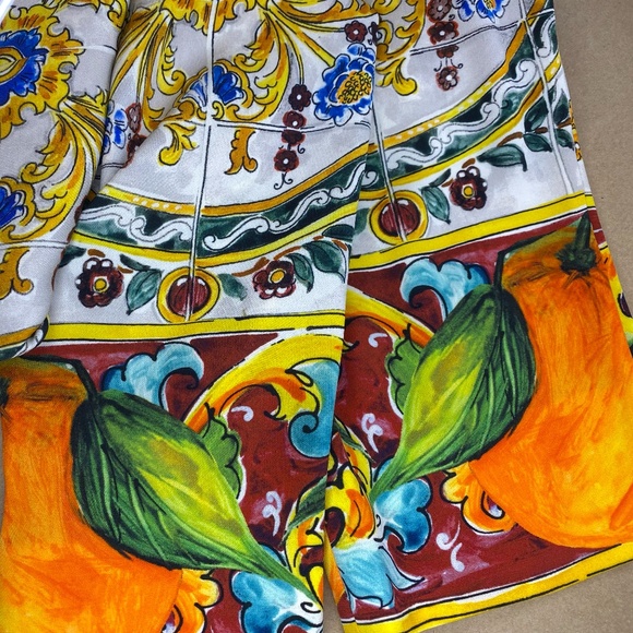 Dolce & Gabbana Silk Trousers - Picture 1 of 14